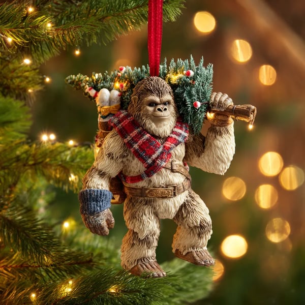 Wildlife Wonders Collection Bigfoot Ornament
