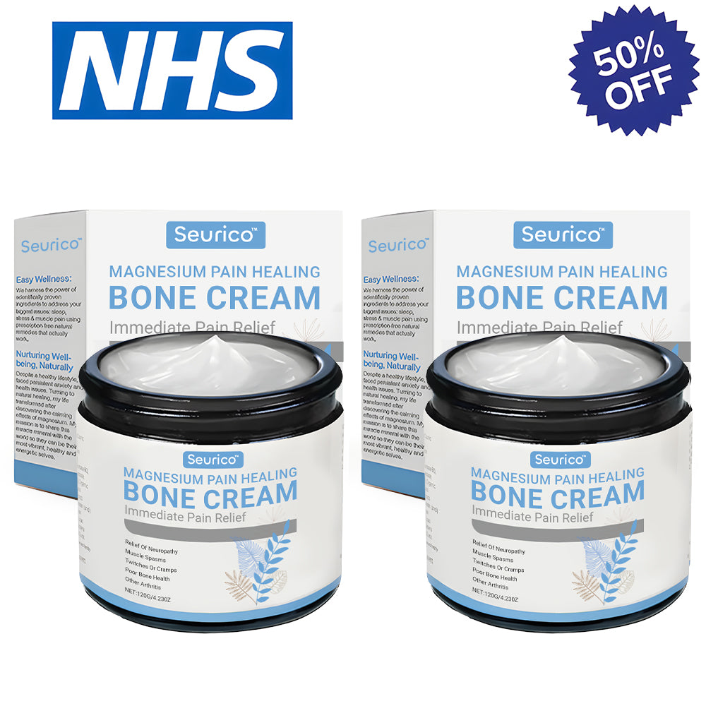 ✅ Mayo Clinic Approved: Seurico™ Magnesium Pain & Bone Healing Cream – Fast Relief for Neuropathy, Arthritis, Muscle Spasms & Injuries