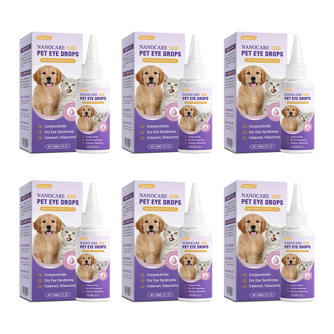👩⚕️ Zakdavi™ NanoCare Pet Eye Drops ☑️ FDA Approved | Relieves Conjunctivitis, Dry Eyes, Cataracts, and Keratitis