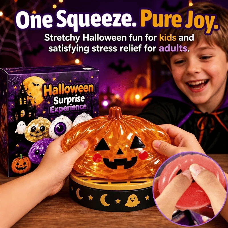 🎃🎃🎃👻   Adorable Halloween Ghost Squishies You Can't Put Down! 🖐️