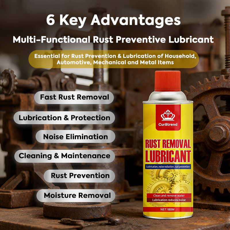 🔥 Multi-Purpose Rust Remover & Lubricant Spray