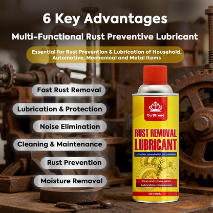 🔥 Multi-Purpose Rust Remover & Lubricant Spray