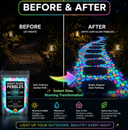 LAST DAY SALE 50% OFF | Turn Your Garden Into a Glowing Night Path