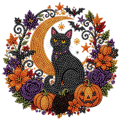 Black Cat & Moon