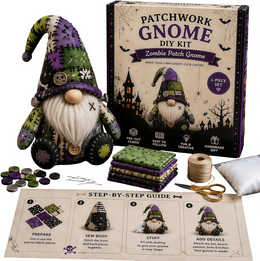 Halloween Gnome Quilt/Patchwork