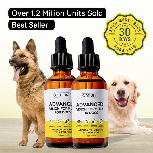 ODEIUN™ Daily Vision Supplement Oral Supplement-Sublingual Liquid for Eye Health & Clarity