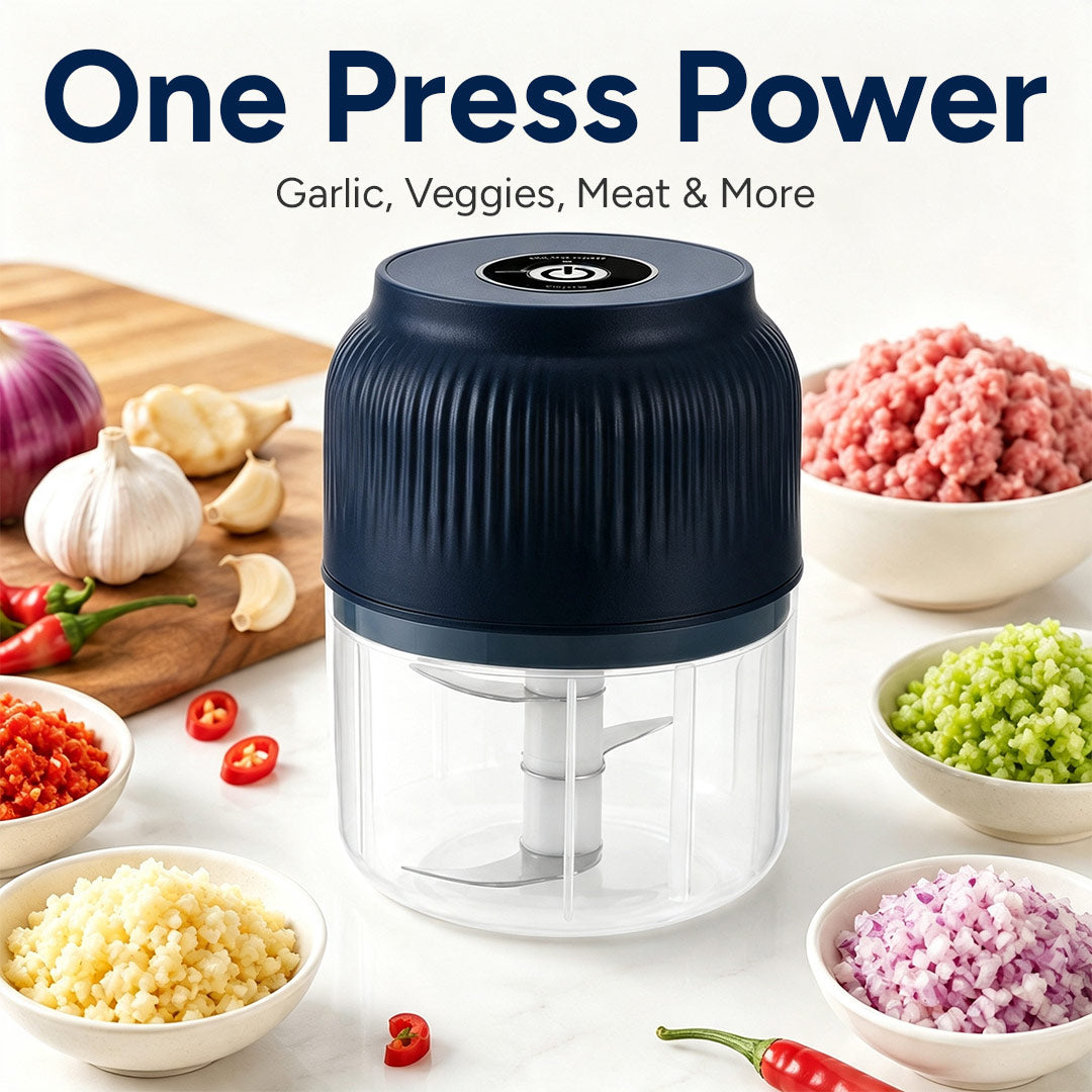 Cordless Mini Food Chopper | Chop, Mince & Prep in Seconds
