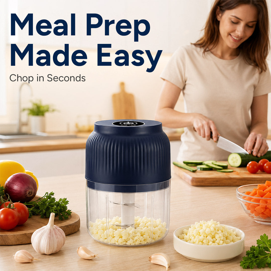 Cordless Mini Food Chopper | Chop, Mince & Prep in Seconds