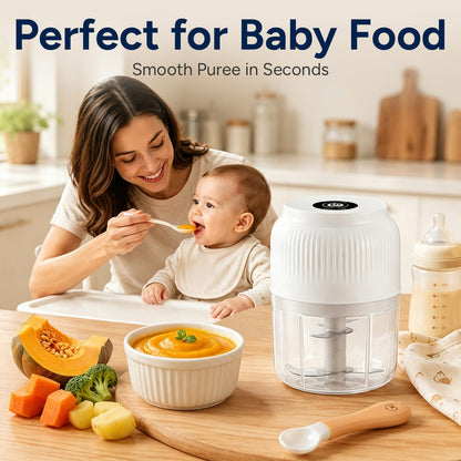 Cordless Mini Food Chopper | Chop, Mince & Prep in Seconds