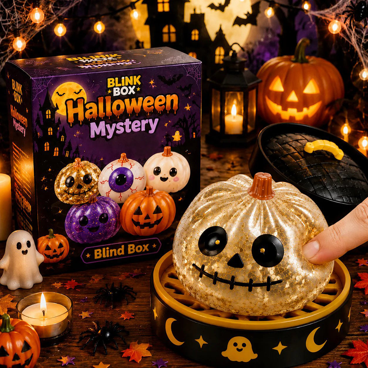 🎃🎃🎃👻   Adorable Halloween Ghost Squishies You Can't Put Down! 🖐️