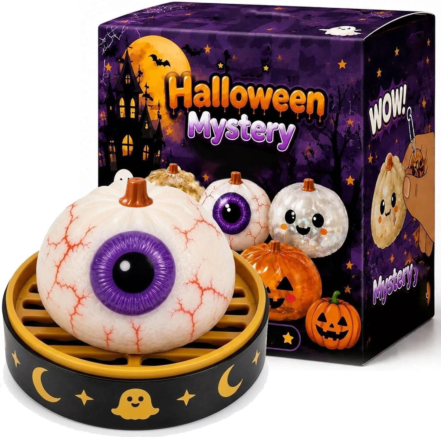 🎃🎃🎃👻   Adorable Halloween Ghost Squishies You Can't Put Down! 🖐️