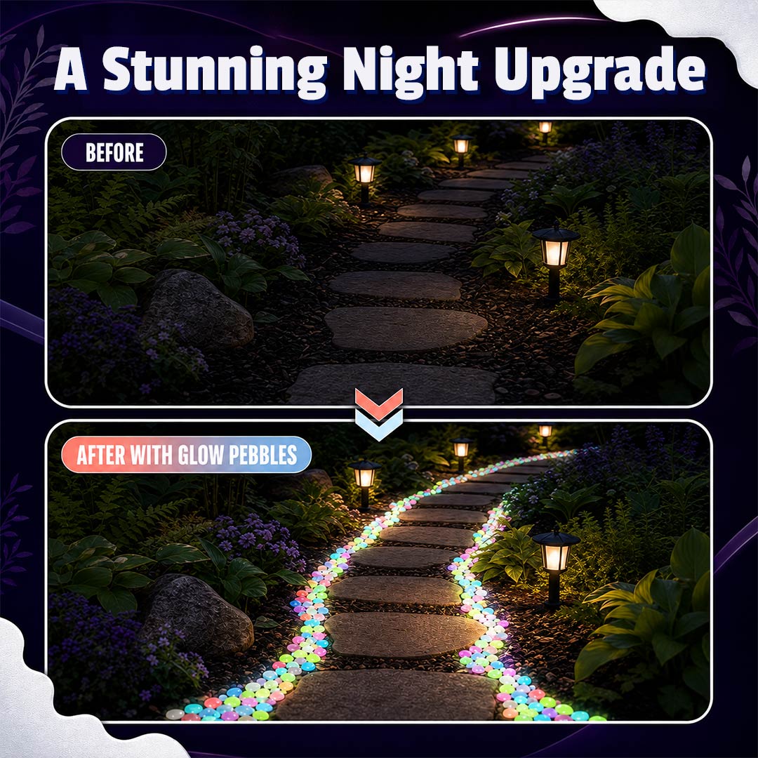 Turn Your Garden Into a Glowing Night Path
