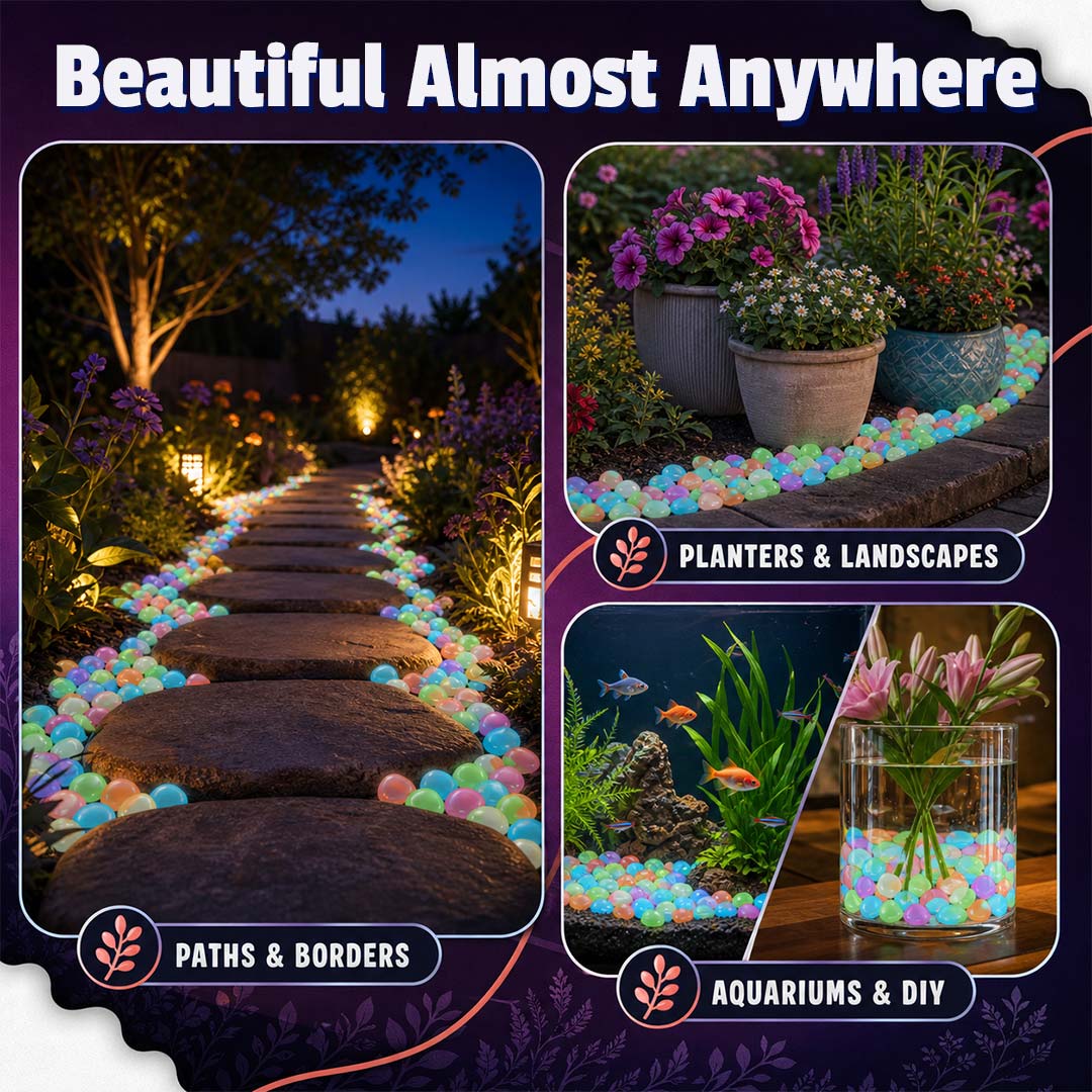 Turn Your Garden Into a Glowing Night Path