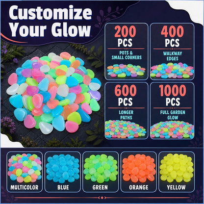 Turn Your Garden Into a Glowing Night Path