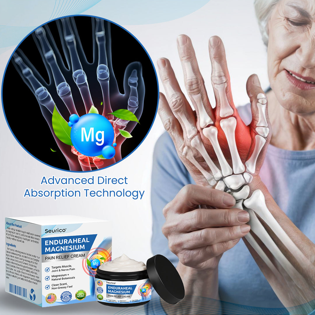 Seurico™ EnduraHeal Magnesium Cream 💪 — Fast Relief for Joints & Muscles