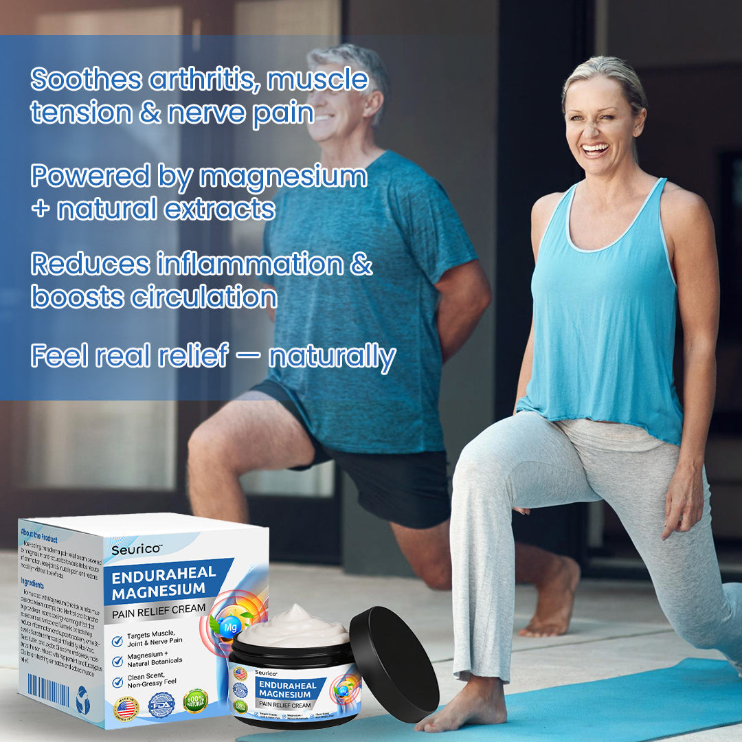 Seurico™ EnduraHeal Magnesium Cream 💪 — Fast Relief for Joints & Muscles
