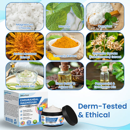Seurico™ EnduraHeal Magnesium Cream 💪 — Fast Relief for Joints & Muscles