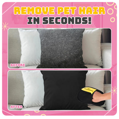 Pet hair remover Electrostatic gloves
