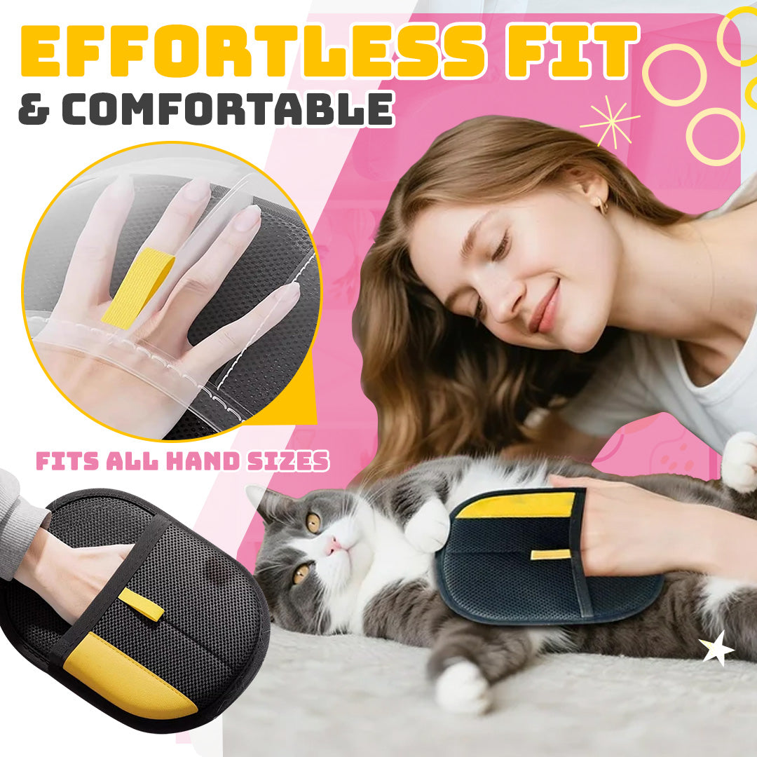 Pet hair remover Electrostatic gloves