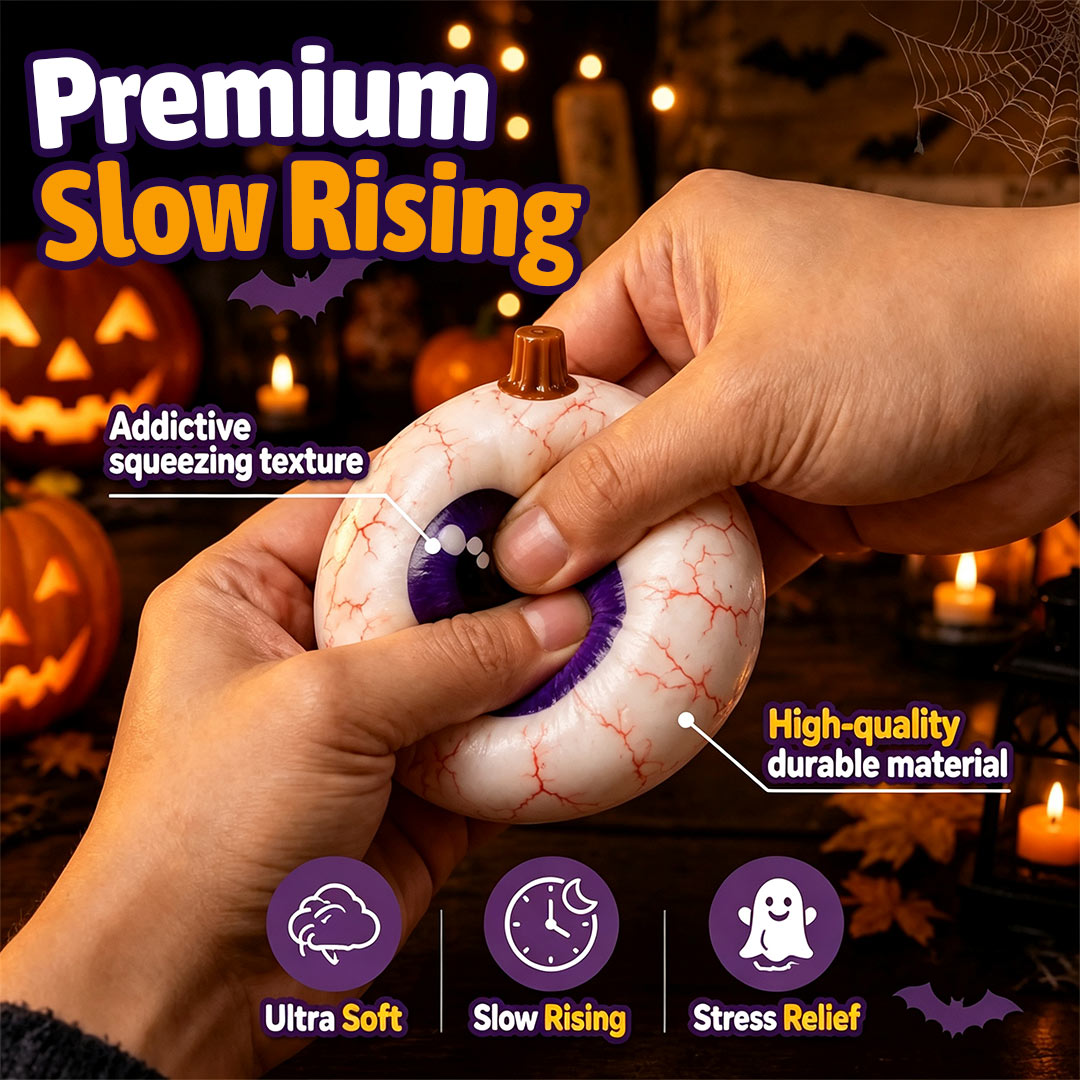 🎃🎃🎃👻   Adorable Halloween Ghost Squishies You Can't Put Down! 🖐️