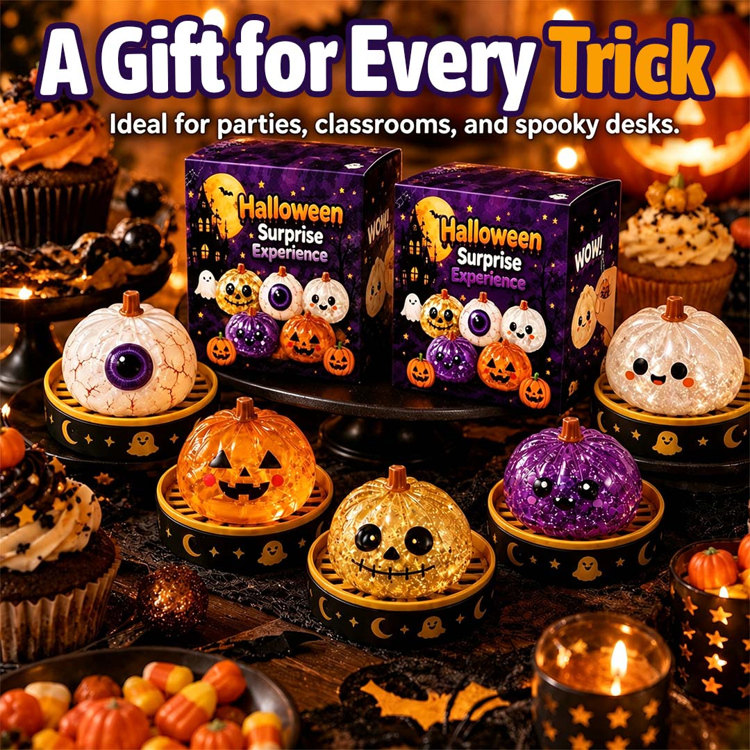 🎃🎃🎃👻   Adorable Halloween Ghost Squishies You Can't Put Down! 🖐️
