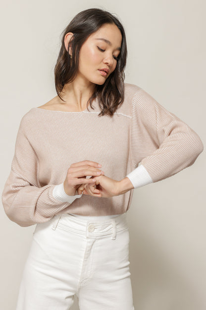 LIEBLINGSPULLOVER MIT OFFENEN SCHULTERN