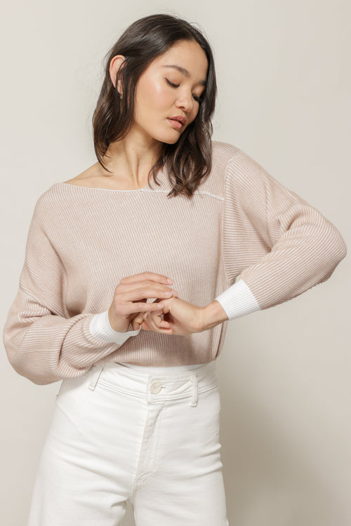 LIEBLINGSPULLOVER MIT OFFENEN SCHULTERN