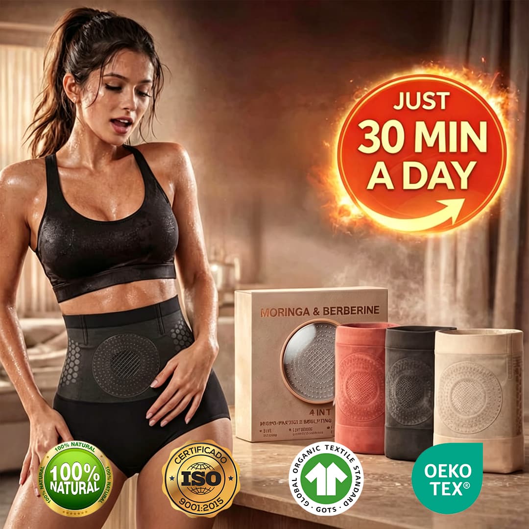 Moringa & Berberine 5-In-1 Micro-Particle sculpting & Fat-Burn shorts