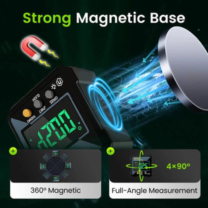 2026 Hot Sale 50% OFF💥Magnetic Digital Angle Finder with Electronic Laser