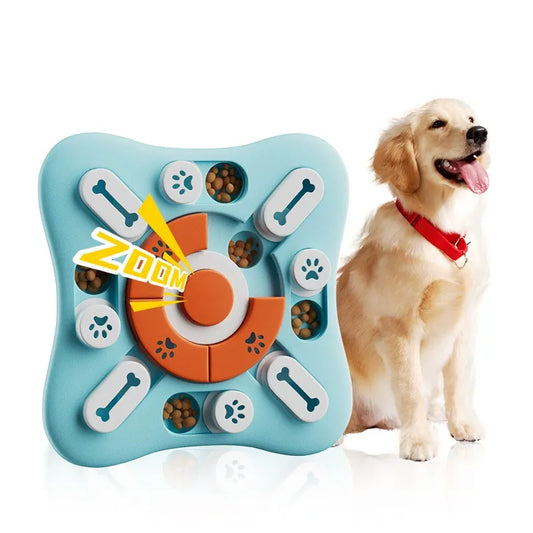 🐶 IQ Training Interactive Pet Toy – Slow Feeder, Treat Dispensing & Sound-Enabled Dog Puzzle Toy