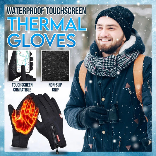 🔥Last Day Buy 1 Pair, Windproof Winter Gloves Touchscreen Gloves Thermal Warm Gloves for Men and Women